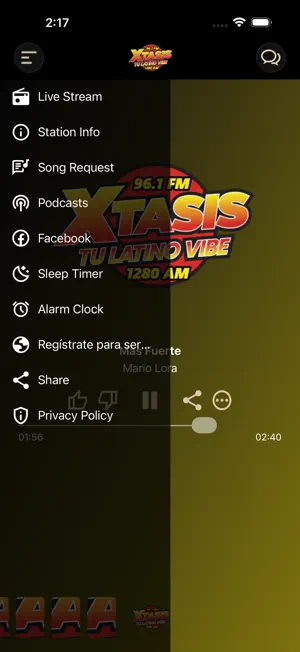 Radio Xtasis Phoenix screenshot 2