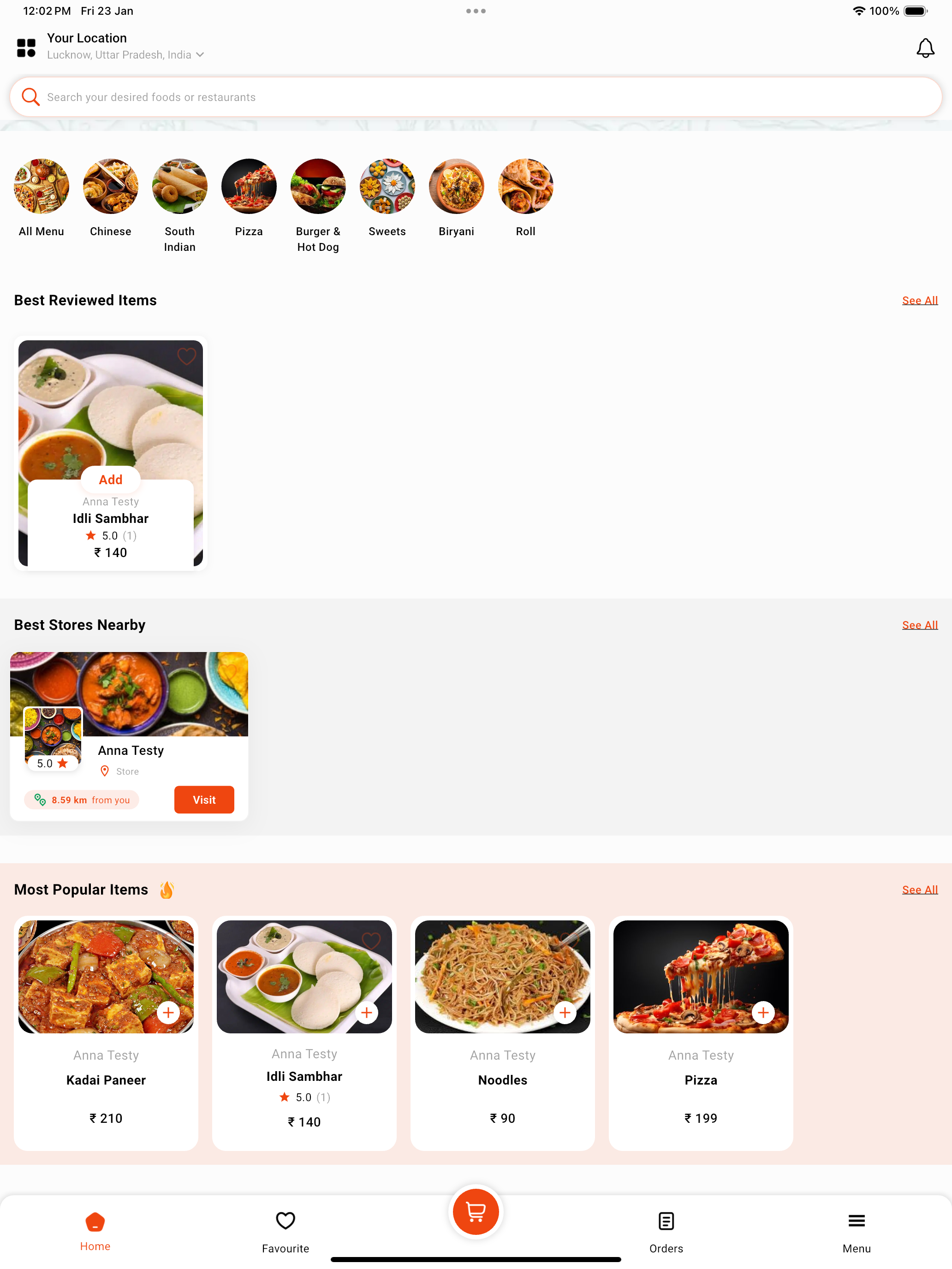 Food Pay Customer