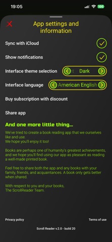 Scroll Reader Screenshot 7 of 7