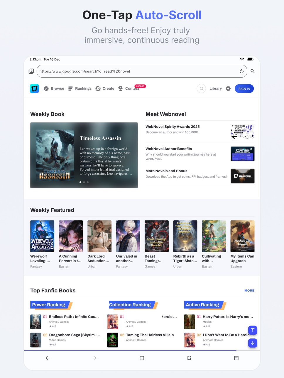 iPad screenshot