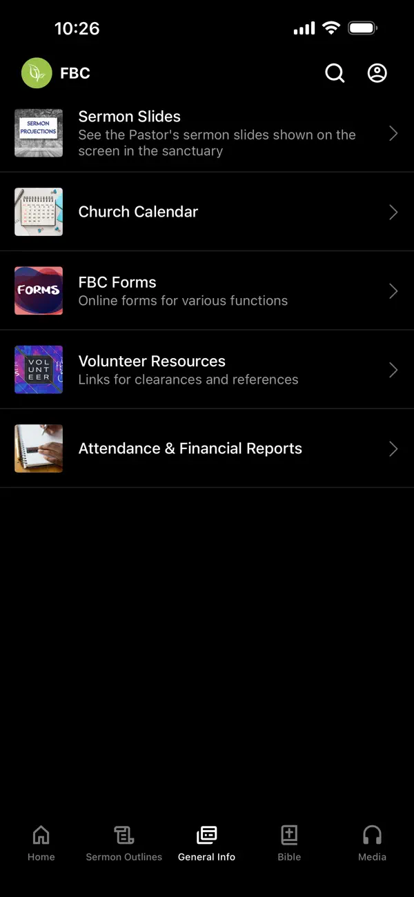 Screenshot #3 pour Fleetwood Bible Church