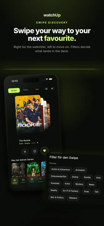 watchUp: Series & Movies screenshot 1