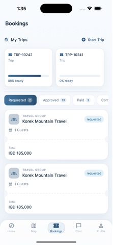 Tripal Travel screenshot