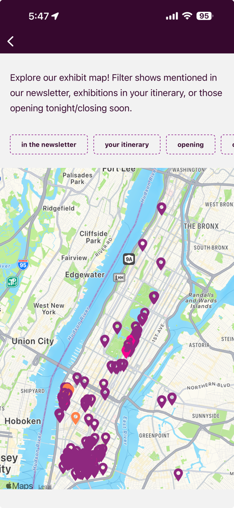 exhibits in new york screenshot 2