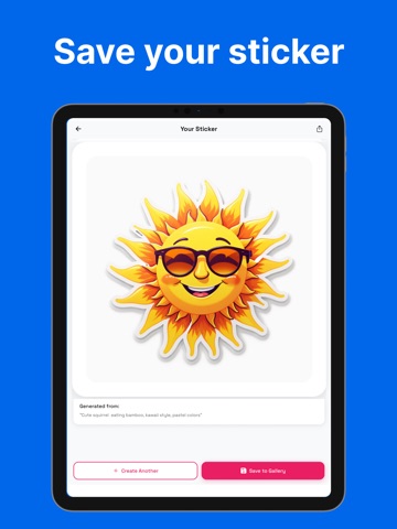 Sticker Maker - Photosticker iPad screenshot