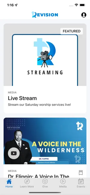 Revision Church Atlanta screenshot 1