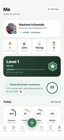 BioIntake Screenshot 7 of 7