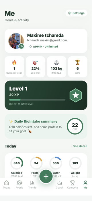 BioIntake Screenshot 7 of 7