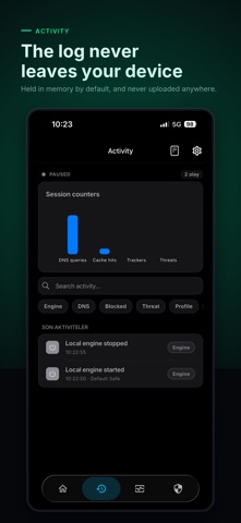 NoirShield: Encrypted DNS Screenshot 4 of 6