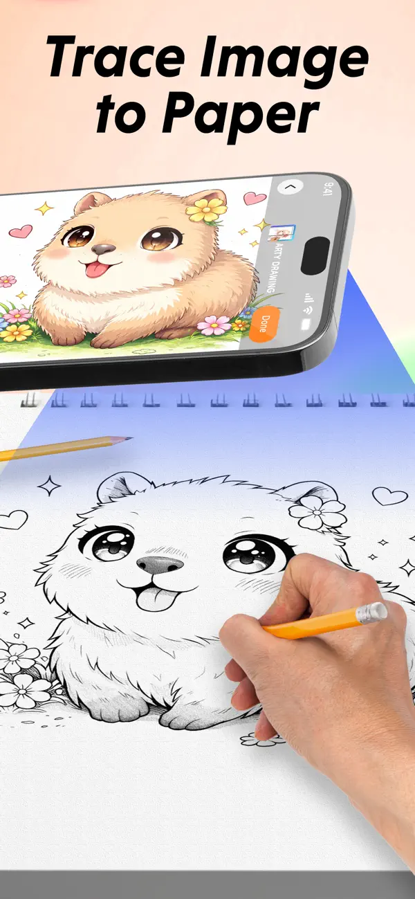 Screenshot #3 pour Arty - AR Draw & Sketch