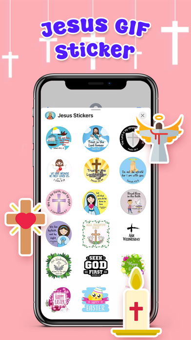 Animated Jesus Christ Stickers Screenshot