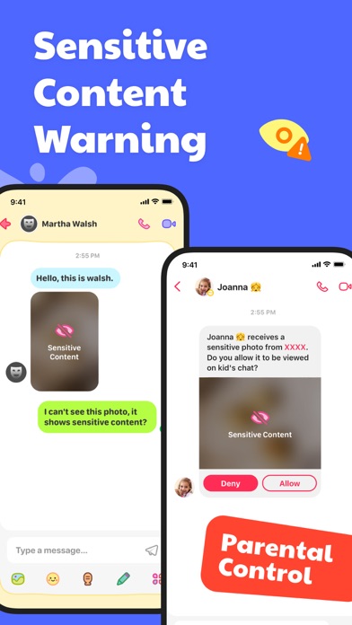 JusTalk Kids - Safe Messenger Screenshot