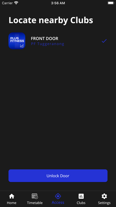 Plus Fitness Member ID Screenshot