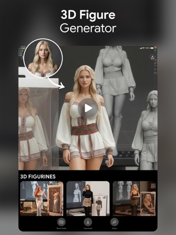 Viveo: AI Video Generator iPad screenshot