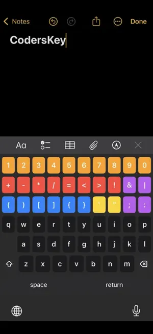 CodersKey screenshot 2
