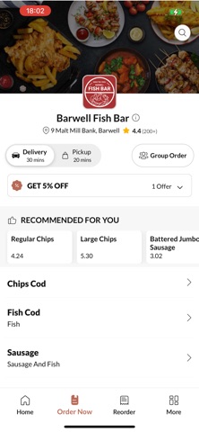Barwell Fish Bar Screenshot 2 of 4