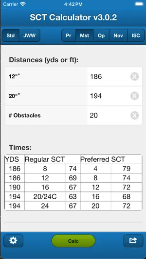 SCT Calculator 3 screenshot 1