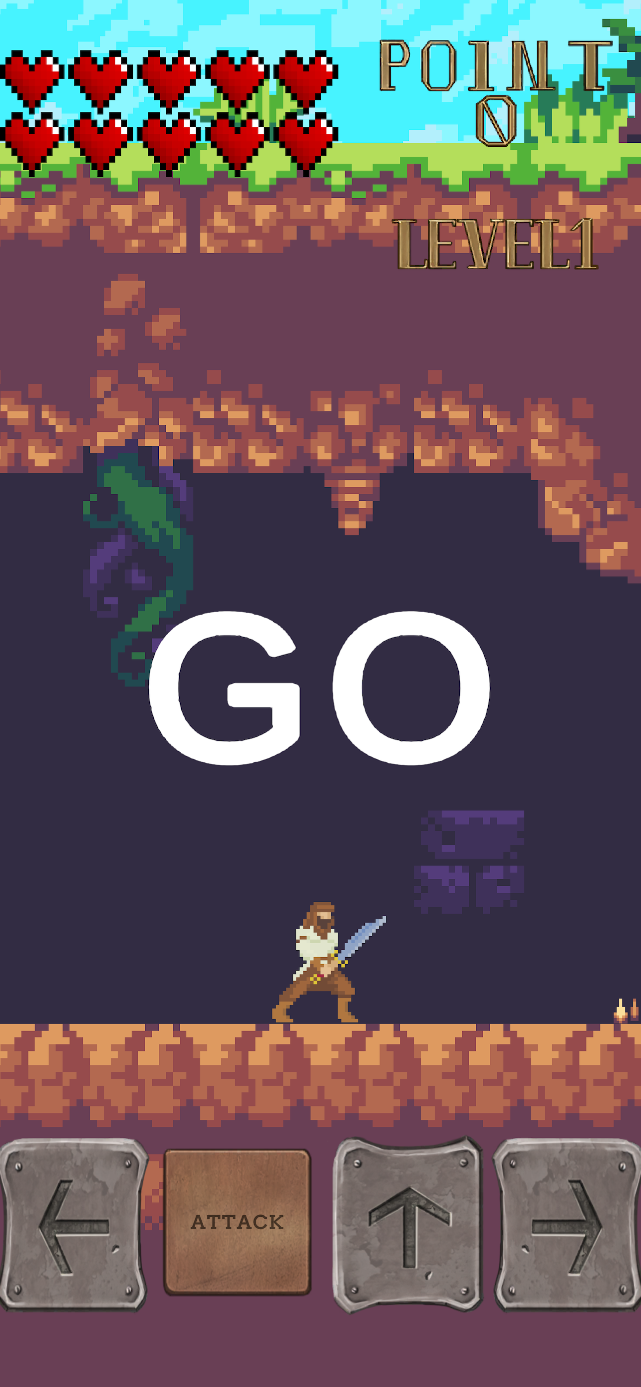 ドットアップ-DotUP-2D縦画面アクションゲーム