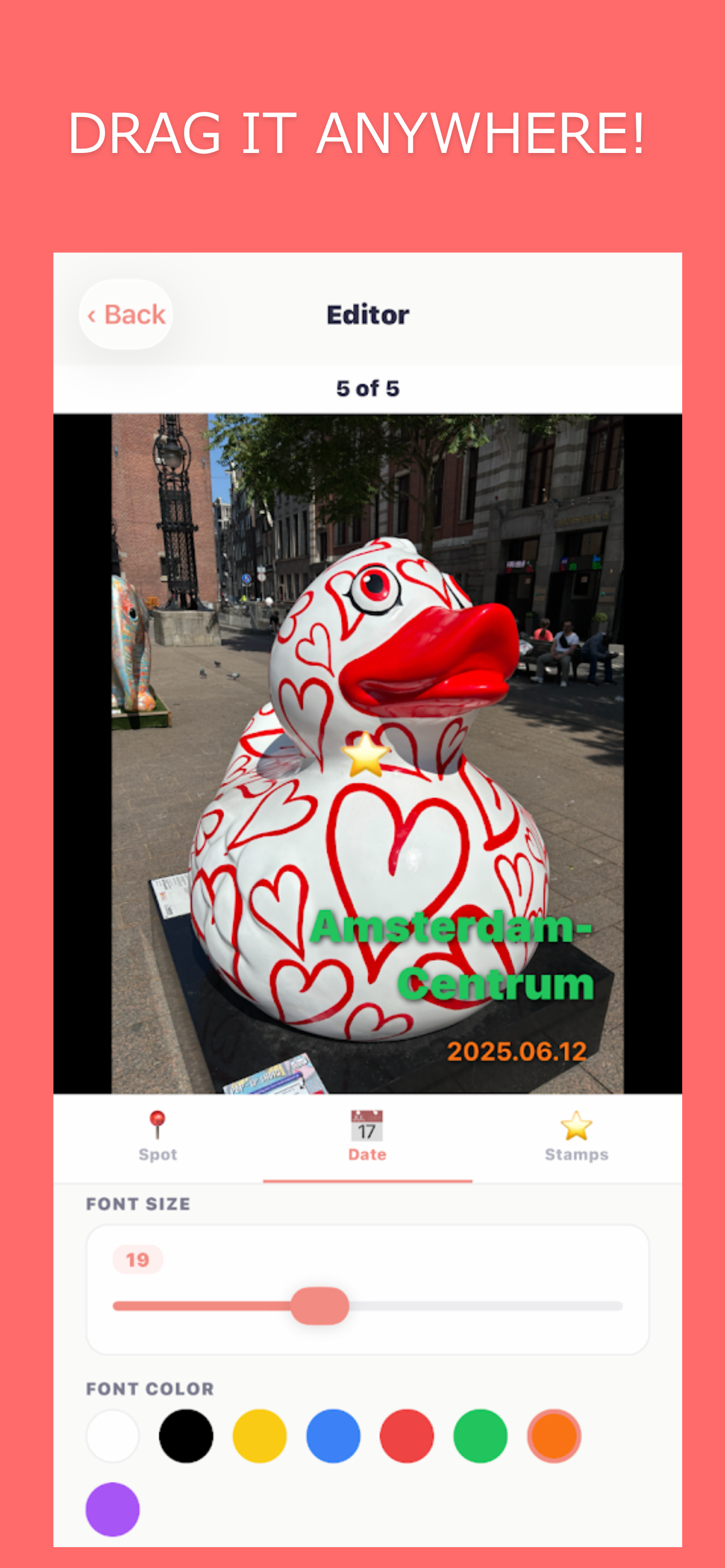 KIOKUN - Stamp & Photo Editor screenshot 4