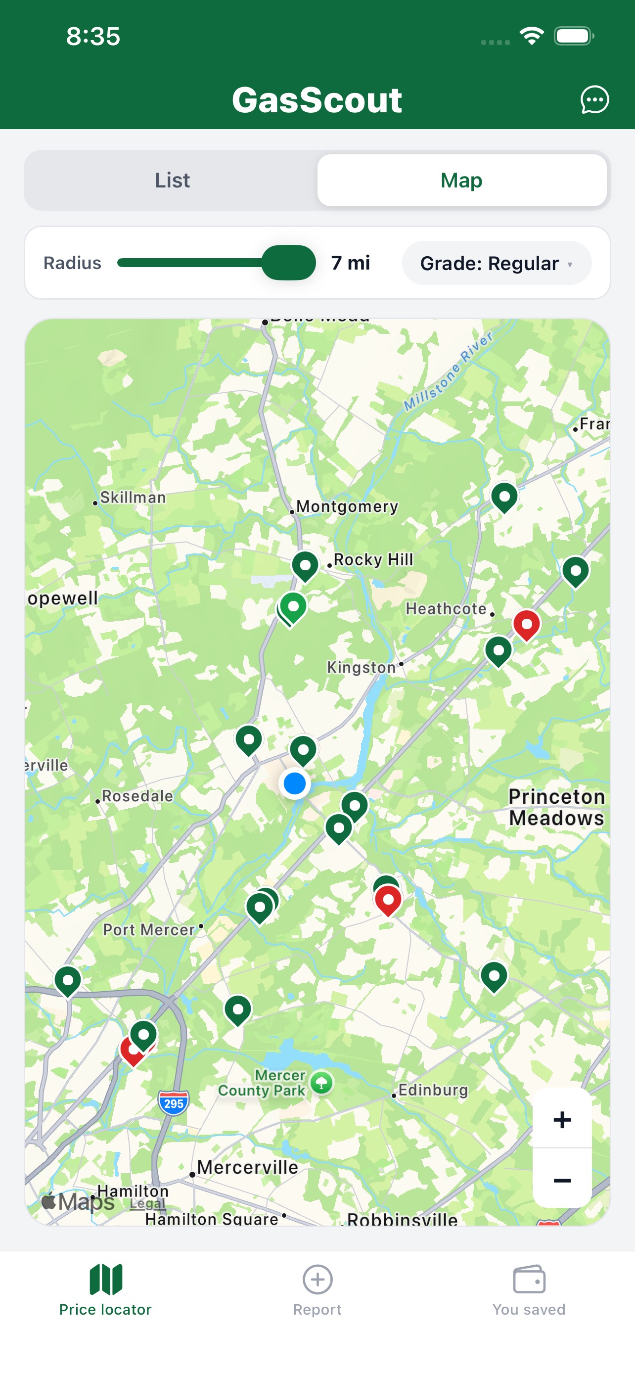 Screenshot 4 of GasScout — Find Cheap Gas