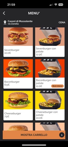 Berti Food Truck iPhone screenshot 2