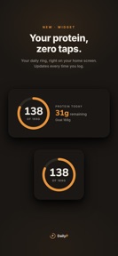 DailyP: Protein Tracker screenshot