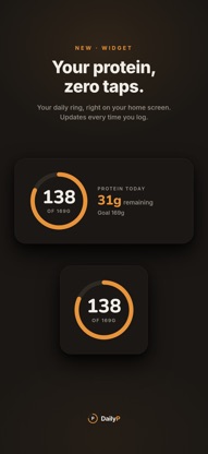 DailyP: Protein Tracker screenshot 2