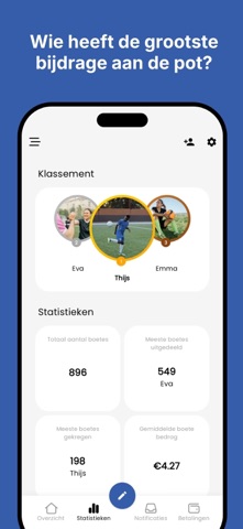 TeamCollect: Boetepot App iPhone screenshot 4