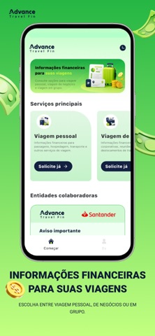 Advance Travel Fin iPhone screenshot 1