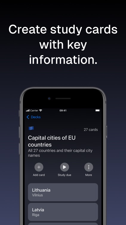 Cards: AI-powered flashcards screenshot-3