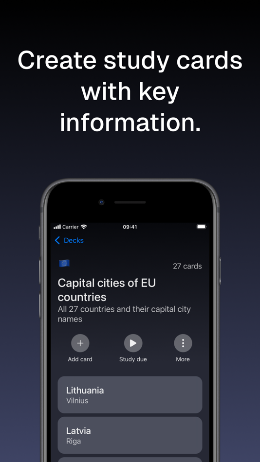 #4. Cards: AI-powered flashcards (iOS) 由: Armandas Vaicikauskas