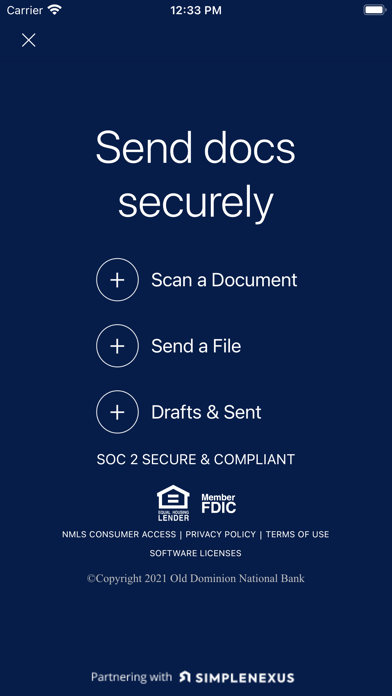 ODNB Mortgage Screenshot