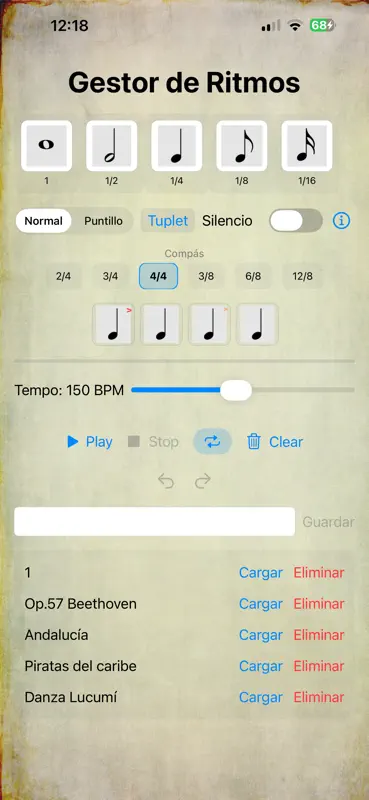 Metronomo+ screenshot 2 of 4