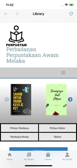 Perpustam Elib screenshot 3