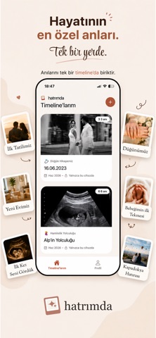 Hatırımda: Dijital Anı Defteri iPhone screenshot