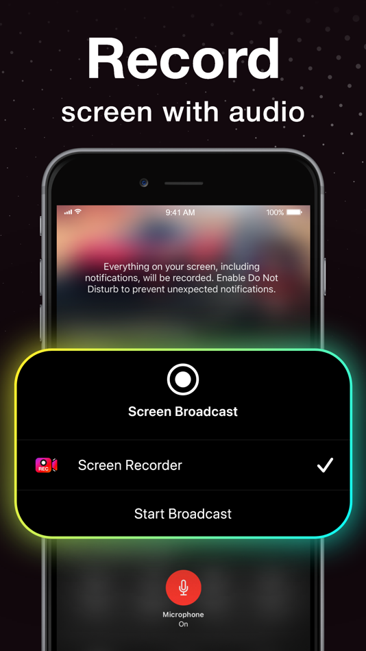 #1. Screen Recorder - 4K Recording (iOS) 由: Cleaner LLC