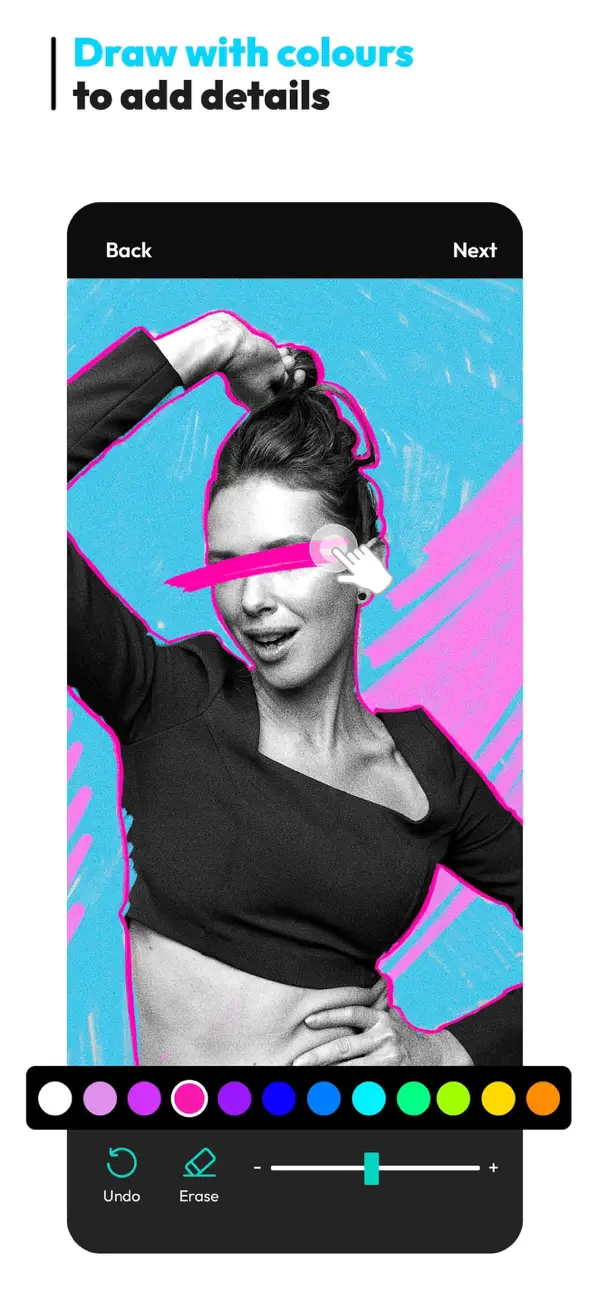 #4. Background remover erase tool (iOS) By: Maria Melero Gonzalez Barandiaran