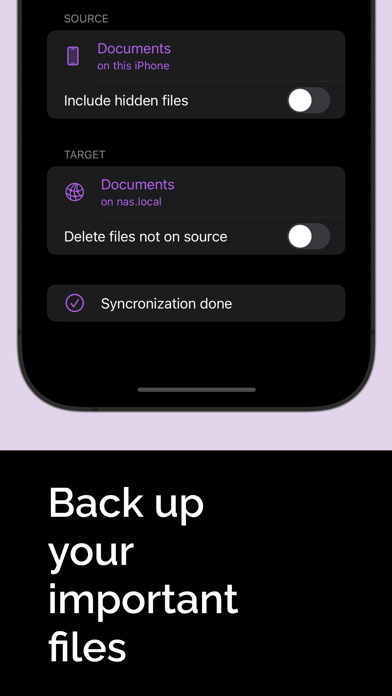 Screenshot #3 pour Syncotron — File Syncronizer