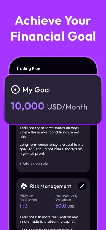 Trading Journal – Plancana AI screenshot 5 of 5