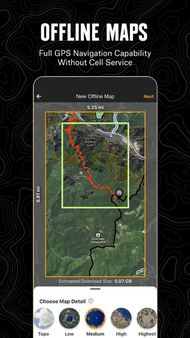 onX Offroad: Trail Maps & GPS Screenshot