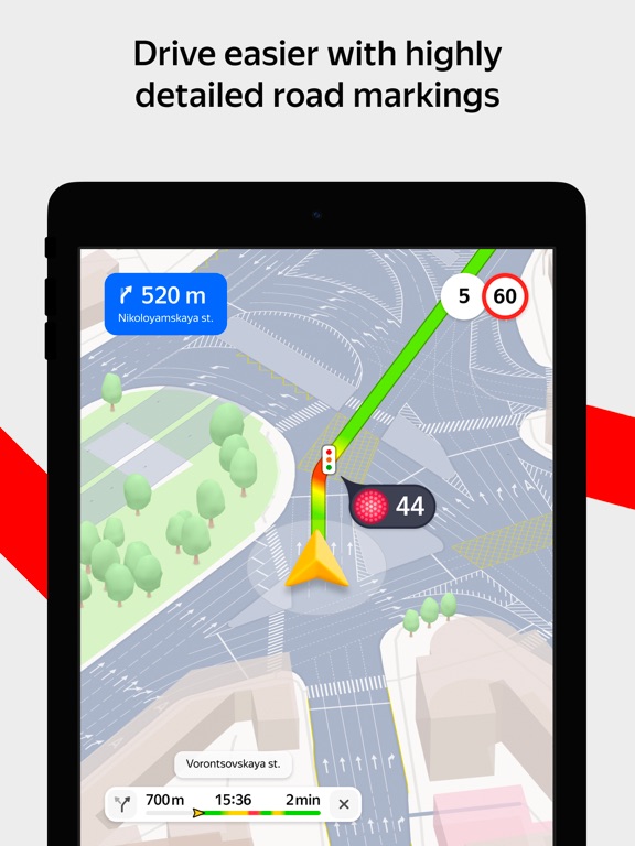 Screenshot #5 pour Yandex Maps & Navigator