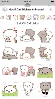 mochi cat stickers animated iphone screenshot 4