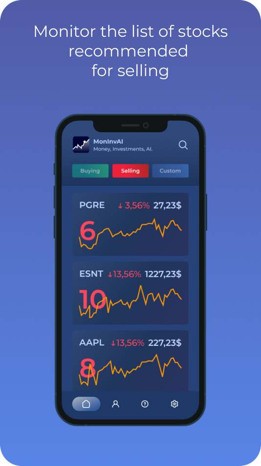 #4. MonInvAI: Stock Screener (iOS) 由: AG Software, LLC