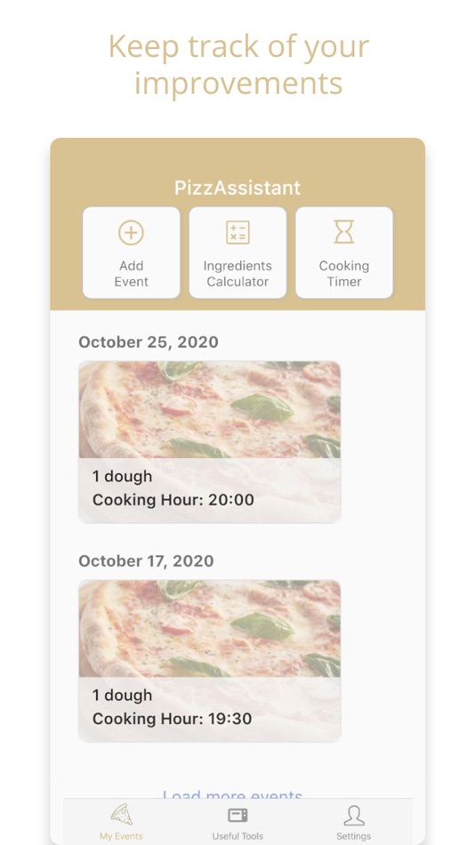 #1. Dough Calculator PizzAssistant (iOS) Podle: Alessandro Paolino