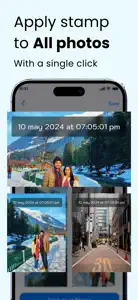 Photo stamper for date & time screenshot #7 for iPhone