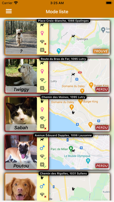 Screenshot #3 pour ResQme.io - Animaux disparus