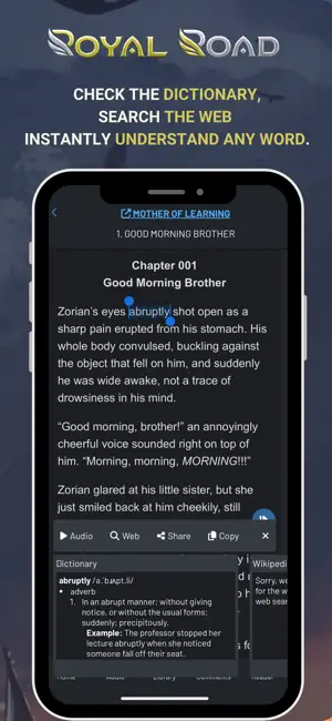 Royal Road - Read Stories screenshot 3