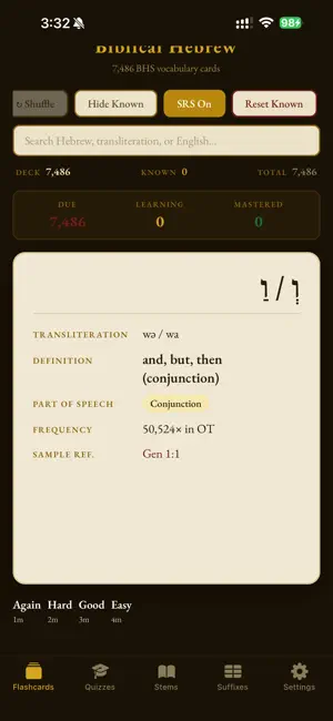 Biblical Hebrew Pro screenshot 1