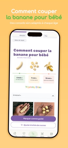 Yummy Bites: DME & purées iPhone screenshot 4