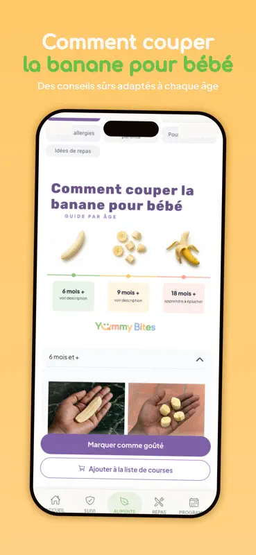 Yummy Bites: DME & purées screenshot 4 of 7